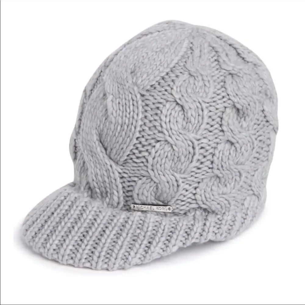 Cable Knit Cap MICHAEL KORS ACCESS